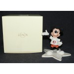 Disney Showcase Lenox My Very Own Mickey Mouseketeer Mouse Porcelain Figurine