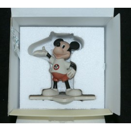 Disney Showcase Lenox My Very Own Mickey Mouseketeer Mouse Porcelain Figurine