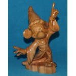 Disney 1990s Mickey Sorcerer Fantasia Wood Hand Carved Statue 12