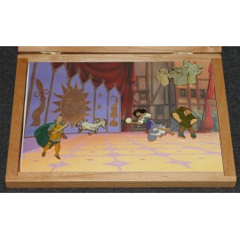 Disney Pin Hunchback of Notre Dame Set 1996 Wooden Boxed