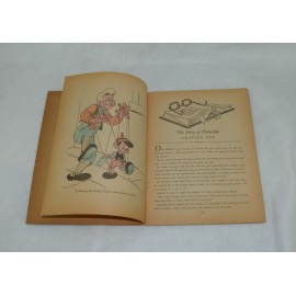 Pinocchio Book 1939 Cocomalt Giveaway Whitman Store Display Poster Set