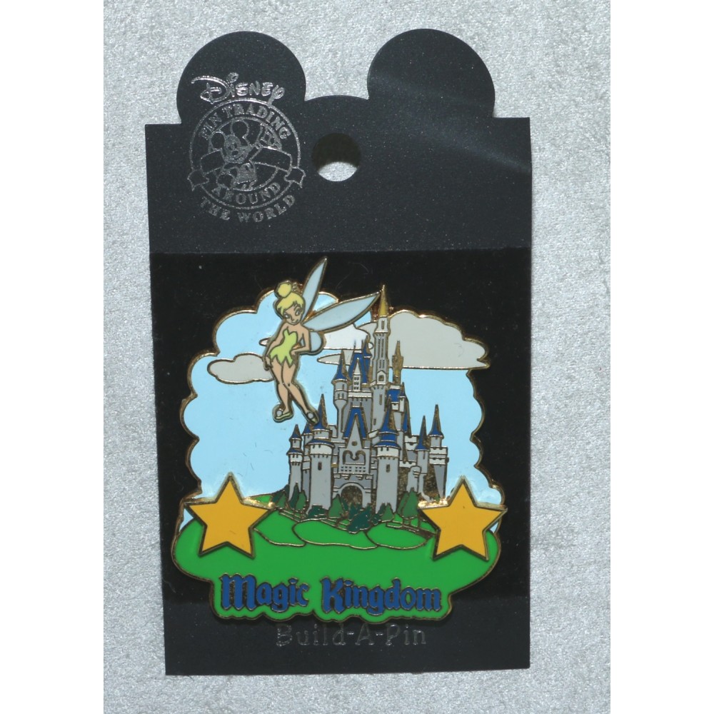 Disney Pin Magic Kingdom Castle Tinker Bell Build-A-Pin 2002 Unique