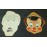 Disney 1939 Pinocchio Gillette Razor Blades Masks Set of 2 Premium Geppetto