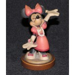 Disney Anri 1990 Mickey Mouse Gal Minnie Statue 4