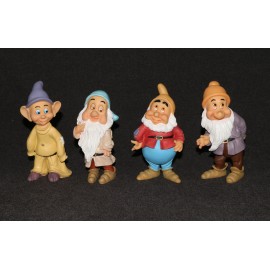 Disney Snow White & The Seven Dwarfs Figurine Set Monti Carlo Italy 13