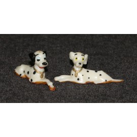 Disneykins 1961 101 Dalmatians Figure Lot Louis Marx Pongo Perdita