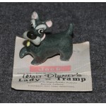 Disney Hagen-Renaker 1950s Lady and Tramp Jock Scottie Scottish Terrier MOC