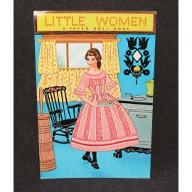 Little Women 1966 Press Out Paper Dolls Saalfield #1377 Unused