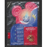 Disney Pin - Like Enamel Pendant 2003 Tokyo 20th Anniversary Calendar Japan