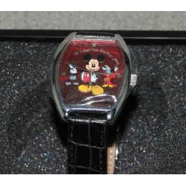 Disney Mickey Mouse 2003 75 Years With Mickey Wrist Watch LE 5,000 Sketch Boxed