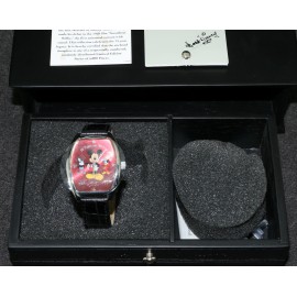 Disney Mickey Mouse 2003 75 Years With Mickey Wrist Watch LE 5,000 Sketch Boxed