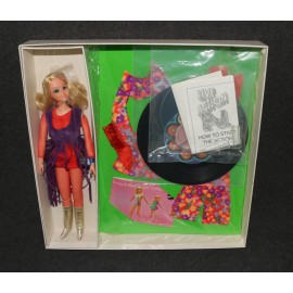 Barbie #1508 1971 Live Action PJ Fashion 'n Motion Gift Set NRFB Sears