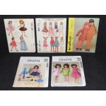 McCalls 1960s Sewing Pattern Doll Clothes Fit Barbie Betsy Gina Ken UNCUT