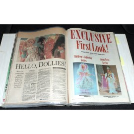 Barbie Vintage 1980's 90''s Reference Pictures Articles Scrap Book