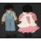 African American Black Stuffed Rag Dolls Forest Mills Mom Pop