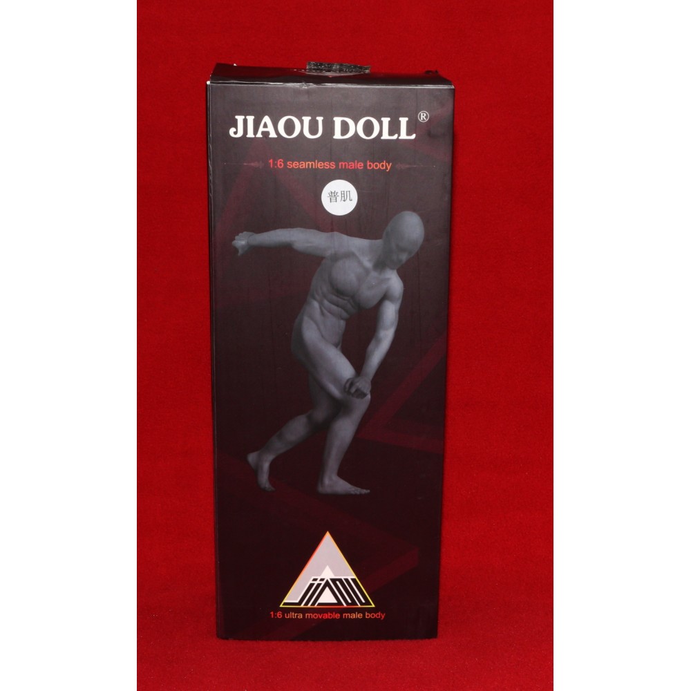 JIAOU Doll 1/6 Male Seamless Suntan Body 12'' JO-K10A-PS Model Action Figure Toy