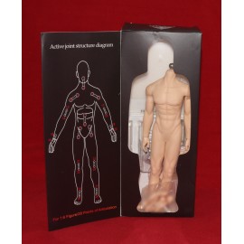 JIAOU Doll 1/6 Male Seamless Suntan Body 12'' JO-K10A-PS Model Action Figure Toy