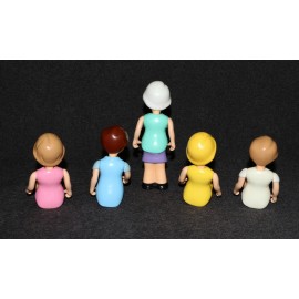 Little Tikes Dollhouse Dolls People Family Lot