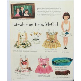 Betsy McCall Doll Vintage Ultimate Reference Pictures Articles Scrap Book Binder