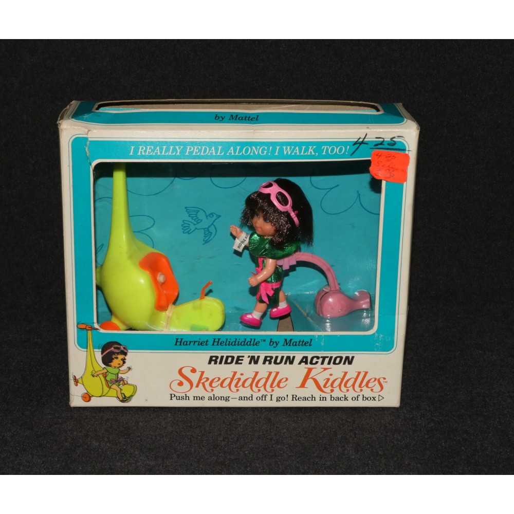 Liddle Kiddles 1967 #3768 Harriet Helididdle Skediddle MIB