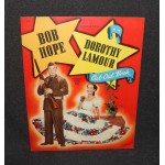 Paper Dolls 1942 Bob Hope Dorothy Lamour #976 Whitman Original Unused Uncut