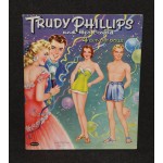 Paper Dolls 1954 Whitman Trudy Phillips #2104 Original Unused Uncut