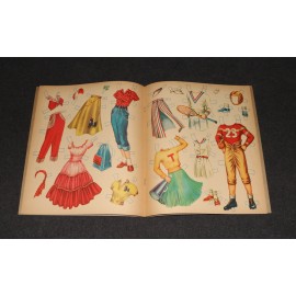 Paper Dolls 1954 Whitman Trudy Phillips #2104 Original Unused Uncut