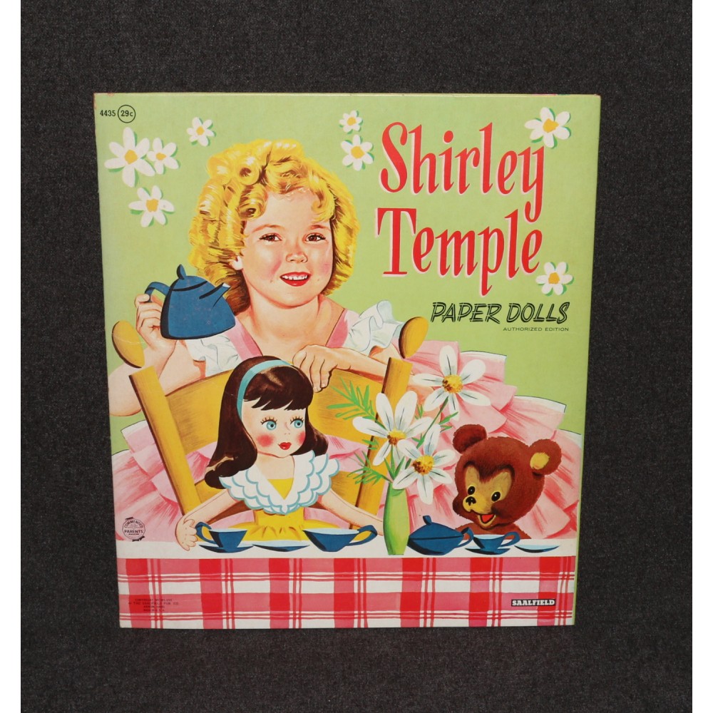 Paper Dolls 1958 Saalfield Shirley Temple #4435 Original Unused Uncut