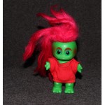 Troll 1964 L Khem Green Moon Goon Alien Magenta Hair