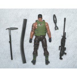 GI Joe ARAH 2011 Heavy Gunner Jurasic Park Mercenary Unreleased