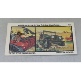 GI Joe 1964 1975 AT Accessory Comic Book Sky Dive To Danger Original