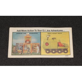 GI Joe 1964 1974 AT Accessory Comic Book Training Center Adventure