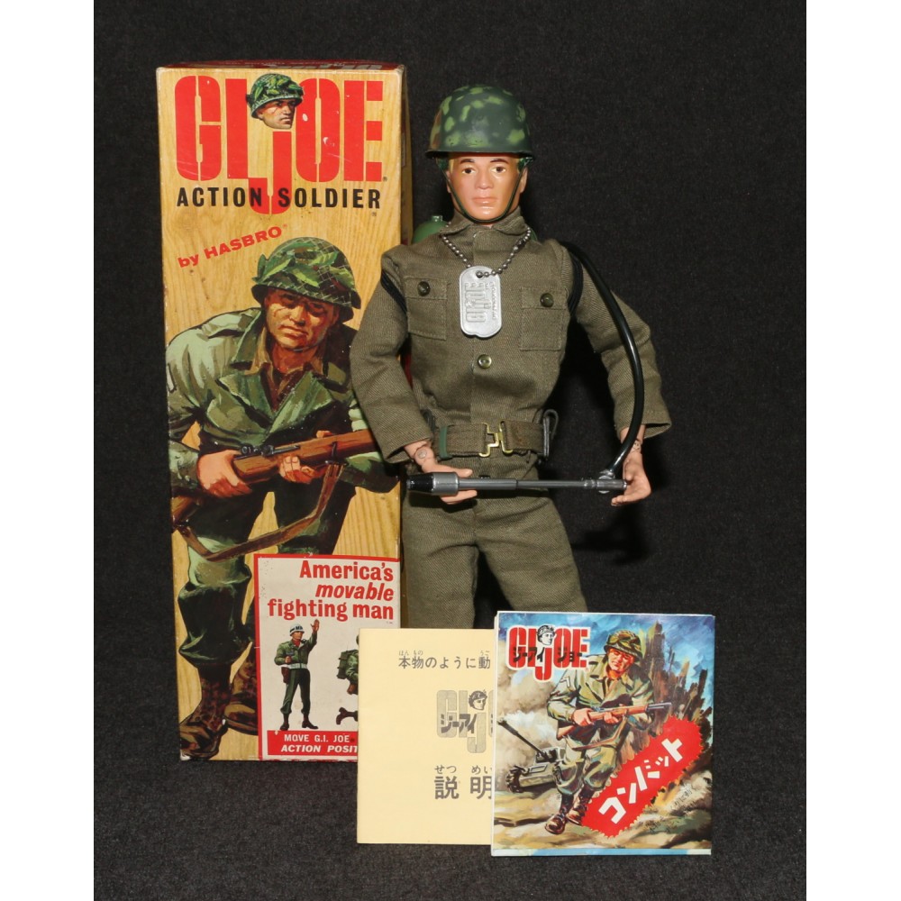 GI Joe 1964 1960s Sanyei Pre Takara Army Flame Thrower Set #607 Japan Exc MIB