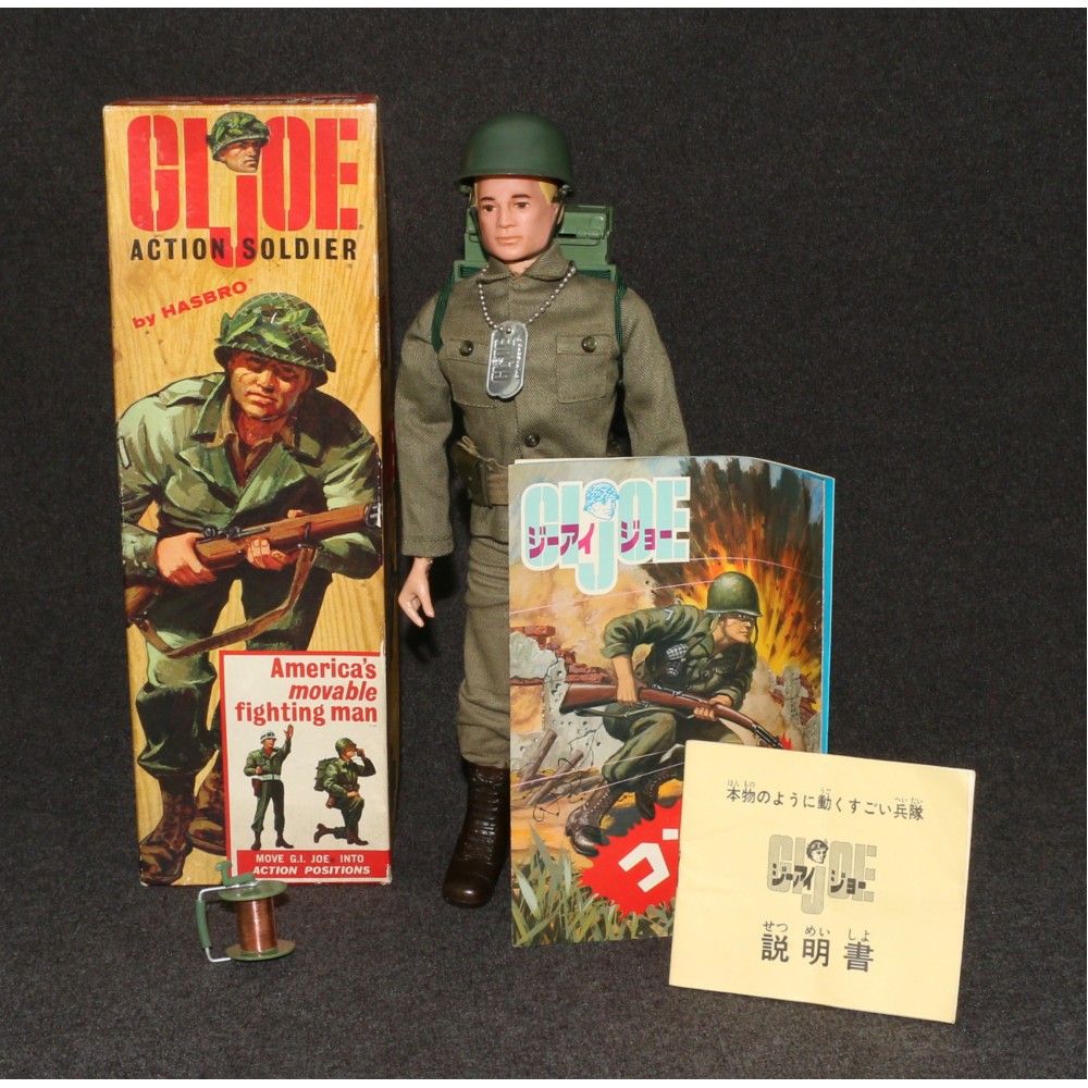 GI Joe 1964 1960s Sanyei Pre Takara Army Communications Set #609 Japan Exc MIB