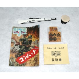 GI Joe 1964 1960s Sanyei Pre Takara Action Dress Marine Set #703 Japan Exc MIB