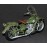 Gi Joe Style 1:6 Harley Davidson WLA 750 US Army WWII Motorcycle