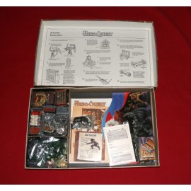 Hero Quest Milton Bradley 1989 Sword Sorcerer Board Game 99.9% Complete