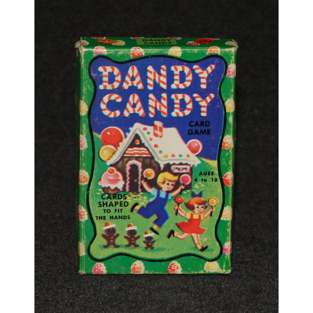 Card Game Warren Paper Products Dandy Candy 1950s Boxed Whitman Anthropomorphic