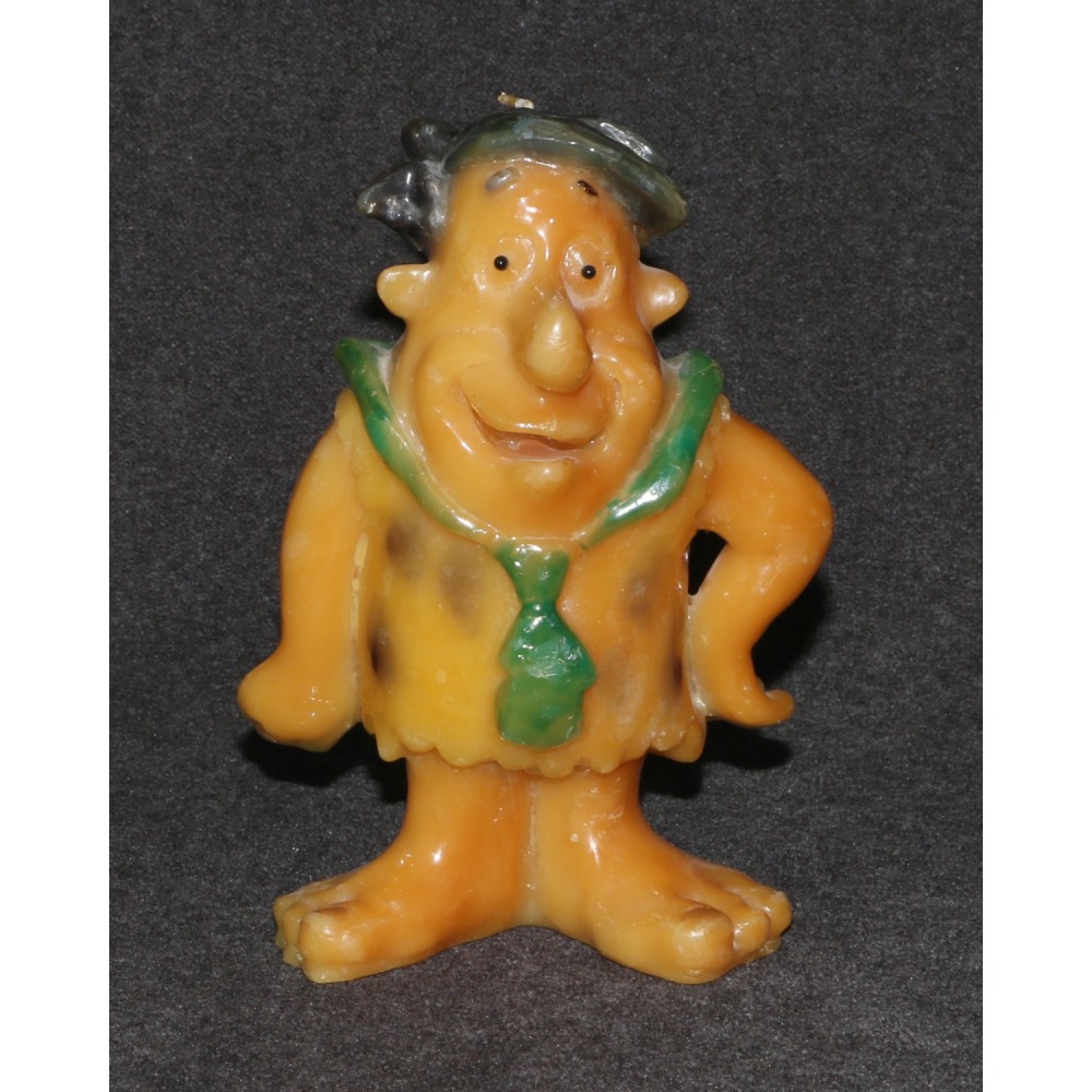 Hanna-Barbera Flintstones 1970's Fred Wax Candle 6