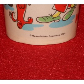 Hanna Barbera 1964 Birthday Cup Magilla Gorilla Ricochet Rabbit Reed