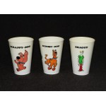 Hanna Barbera Scooby Doo 7-Eleven 7-11 Slurpee Cups 1981 Tumblers Posing A