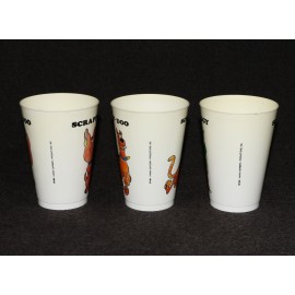 Hanna Barbera Scooby Doo 7-Eleven 7-11 Slurpee Cups 1981 Tumblers Posing A