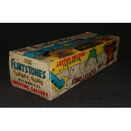 Hanna Barbera Flintstones 1962 Marx Shooting Gallery Arcade Large Set Boxed