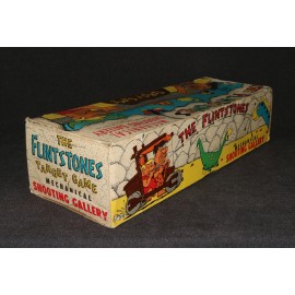 Hanna Barbera Flintstones 1962 Marx Shooting Gallery Arcade Large Set Boxed