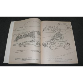 Hanna Barbera Wacky Races Coloring Book Australian Exclusive 1960s