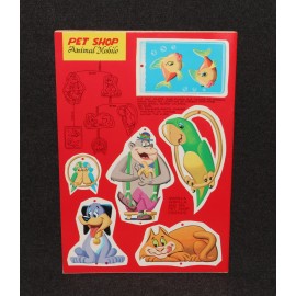 Hanna Barbera Magilla Gorilla Sticker Fun Whitman 1964 #2179