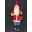 Santa Claus Christmas Figure Vintage 7 3/4