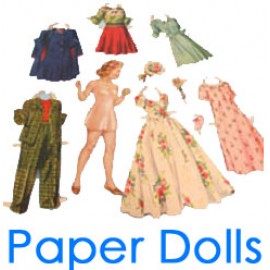 Paper Dolls, Cut Outs