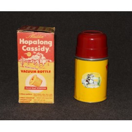 Hopalong Cassidy Aladdin Lunchbox 1950 Thermos Only Vacuum Bottle MIB