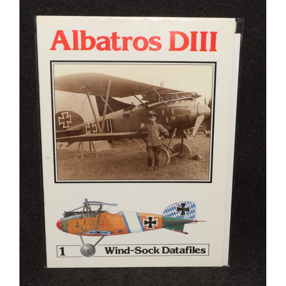 Windsock Datafile No 001 1 Albatros DIII German WWI Fighter